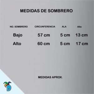 Sombrero Copa Lentejuela